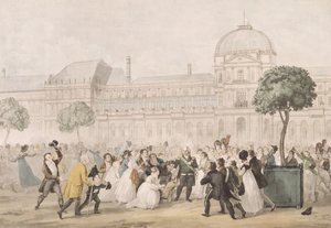 Ritorno di Luigi XVIII a Parigi, 8 luglio 1815 da French School